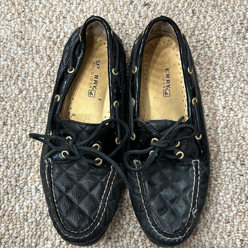 Leather & Quilted Sperry Top-sider